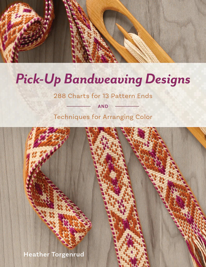 Load image into Gallery viewer, Pick-Up Bandweaving Designs by Heather Torgenrud
